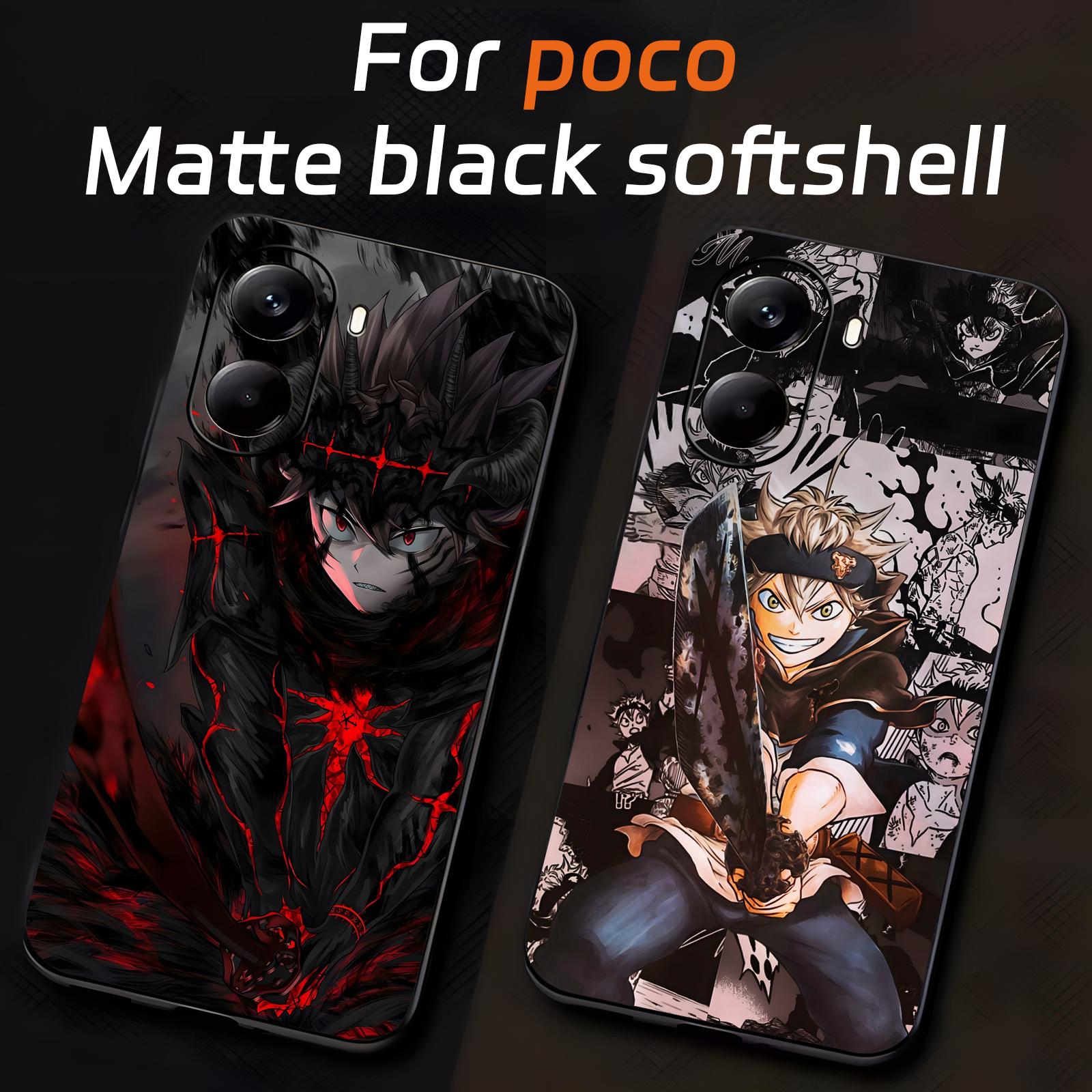 Xiaomi Poco X6 - アニメ「ブラッククローバー」スマホケース Xiaomi POCO M8 M7 M6