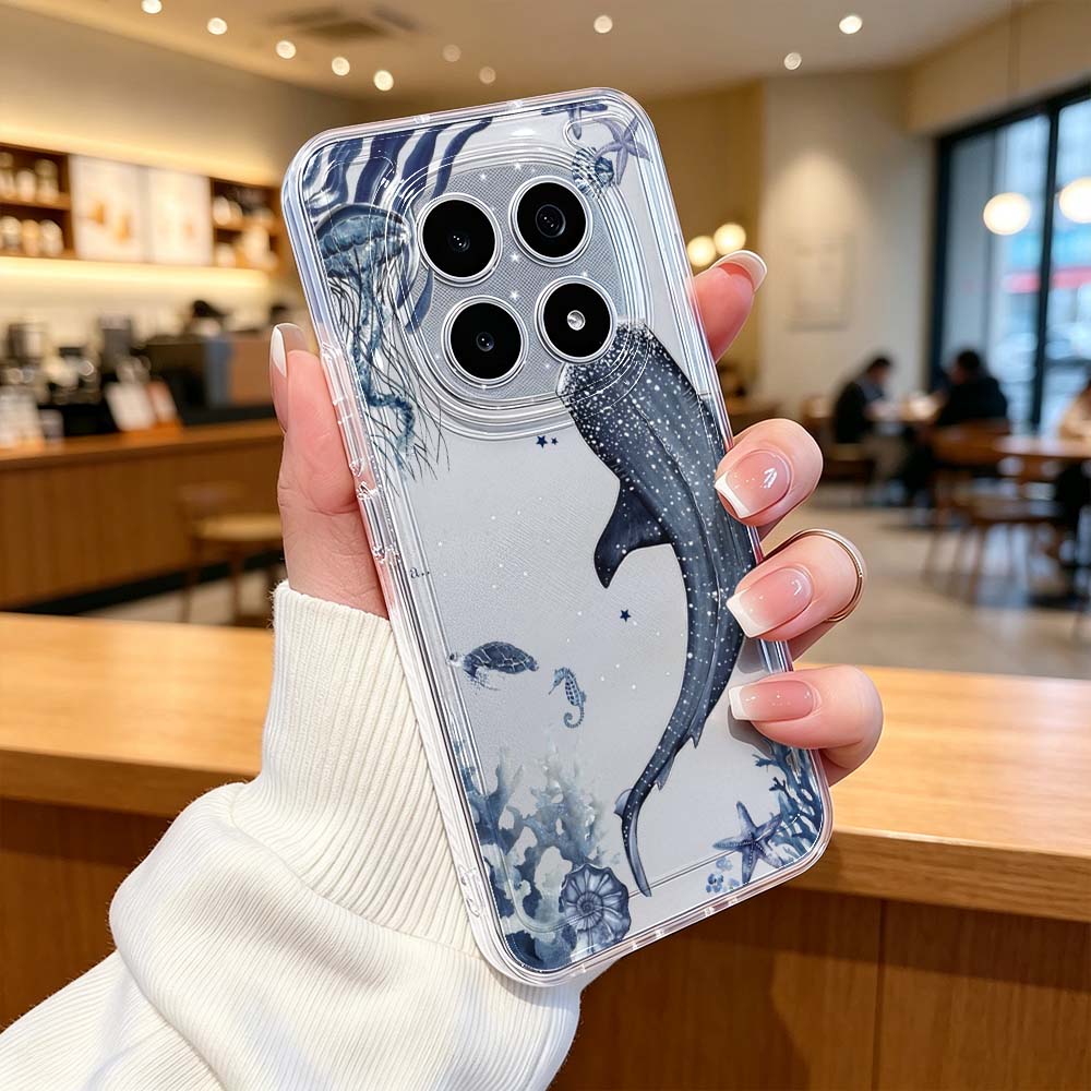 オーシャンホエールタートル柄スマホケース Xiaomi PO - Xiaomi Poco X6 のレビューと価格