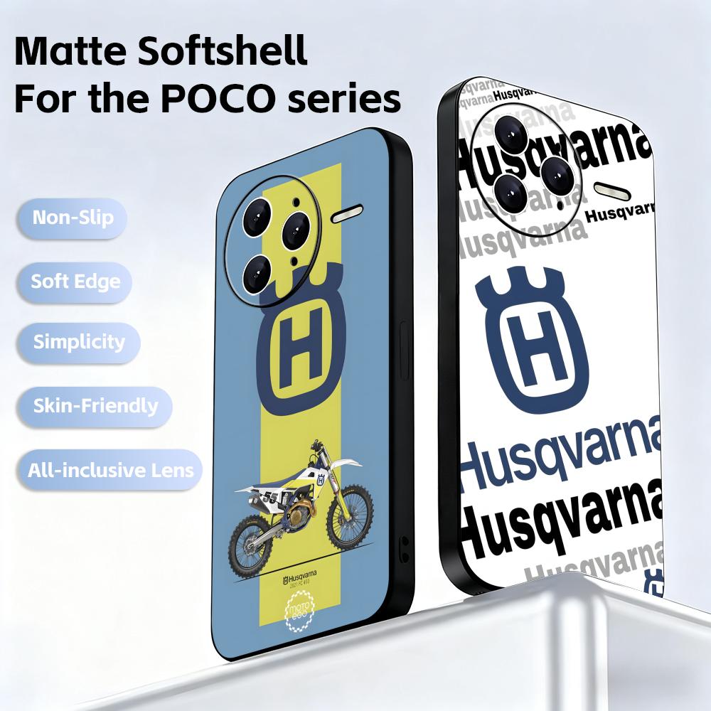 ホットなバイクH-Husqvarnaフォンケース Xiaom - Xiaomi Poco X6 のレビューと価格