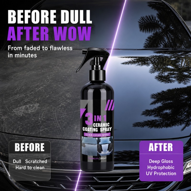 3 in 1 多機能ナノセラミックカーリキッドコーティング、 - Nano Liquid Coating のレビューと価格